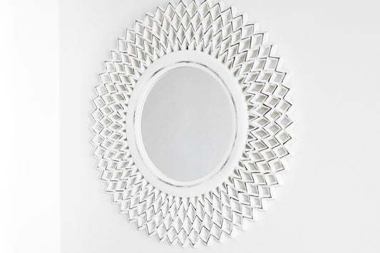 White Mirror Decor For Wall