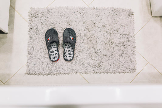 Washroom Floor Rug Furry