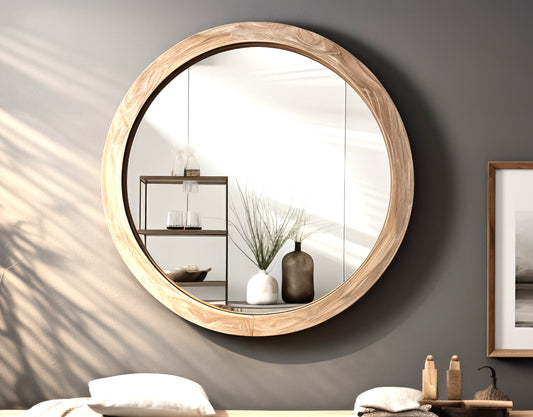 Wooden Mirror